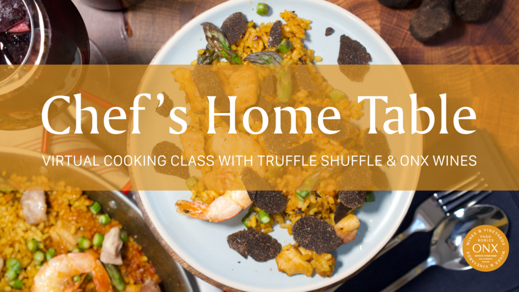 Event image header for Chef's Home Table